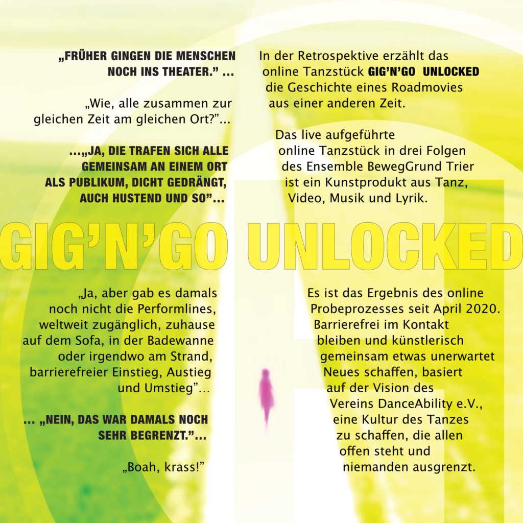 gig'n'go unlocked Tanzstück